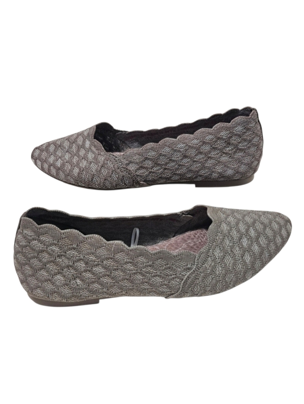 Skechers Women's Cleo Honeycomb Ballet Flat Air Cooled Memory Foam Sz 8.5